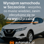 wypożyczalnia samochodów Szczecin